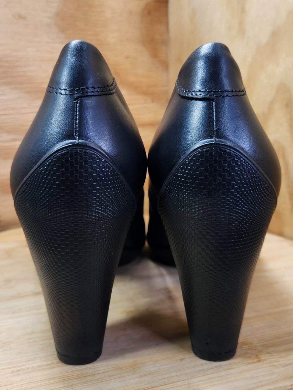ECCO Sculptured 75 Womens Black High Heel Pumps Size 40 US 9-9.5 - Picture 5 of 10